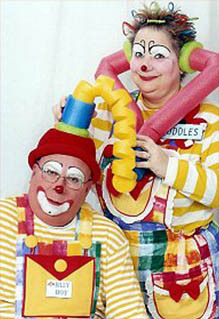 Cuddles and Billy the Clowns!